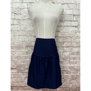 Raisins Curve BRAVO Swim Skirt Womens Plus Size 24W Navy Blue Tummy Thinner NEW